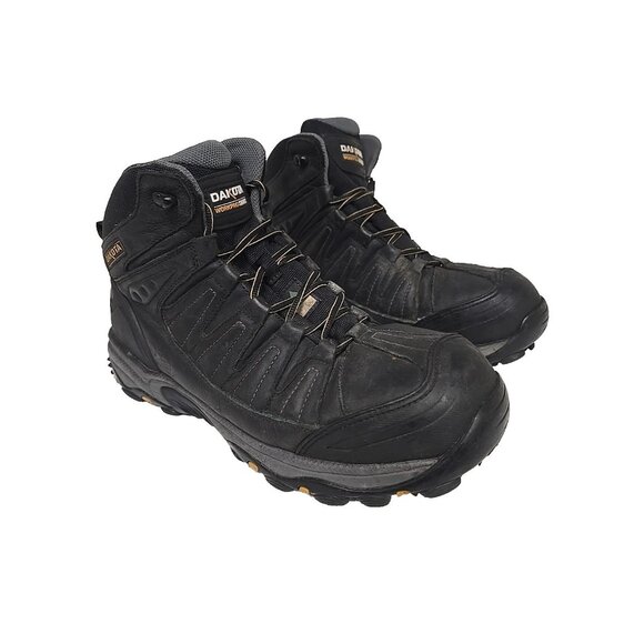 Dakota Other - Dakota Men's 6" 2301 Aluminum Toe Comp. Plate WP Work Boots Black Size 12W/L
